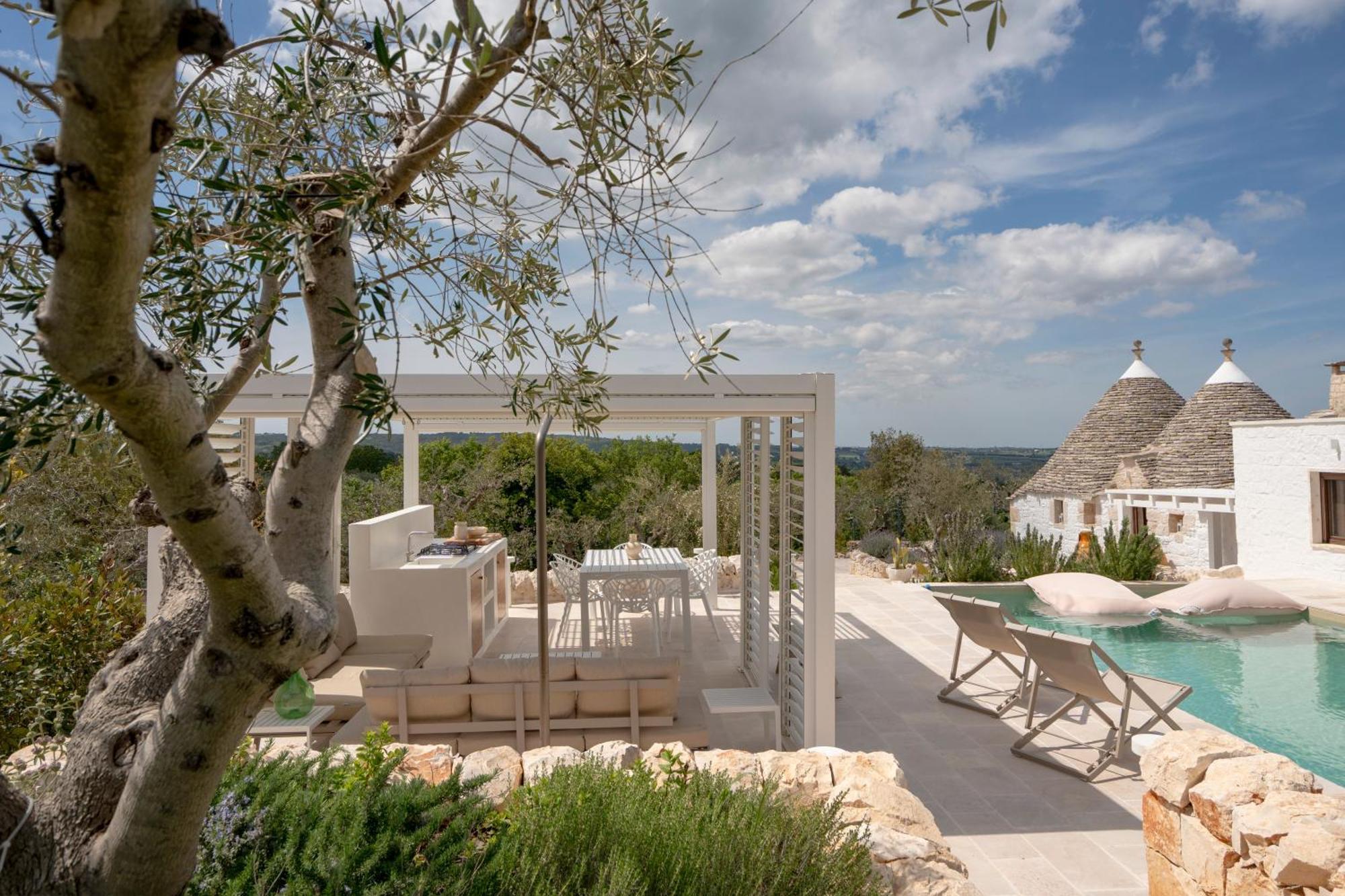 Trullo Perla Greta - Luxury Country Villa & Private Heated Pool Alberobello Exterior foto