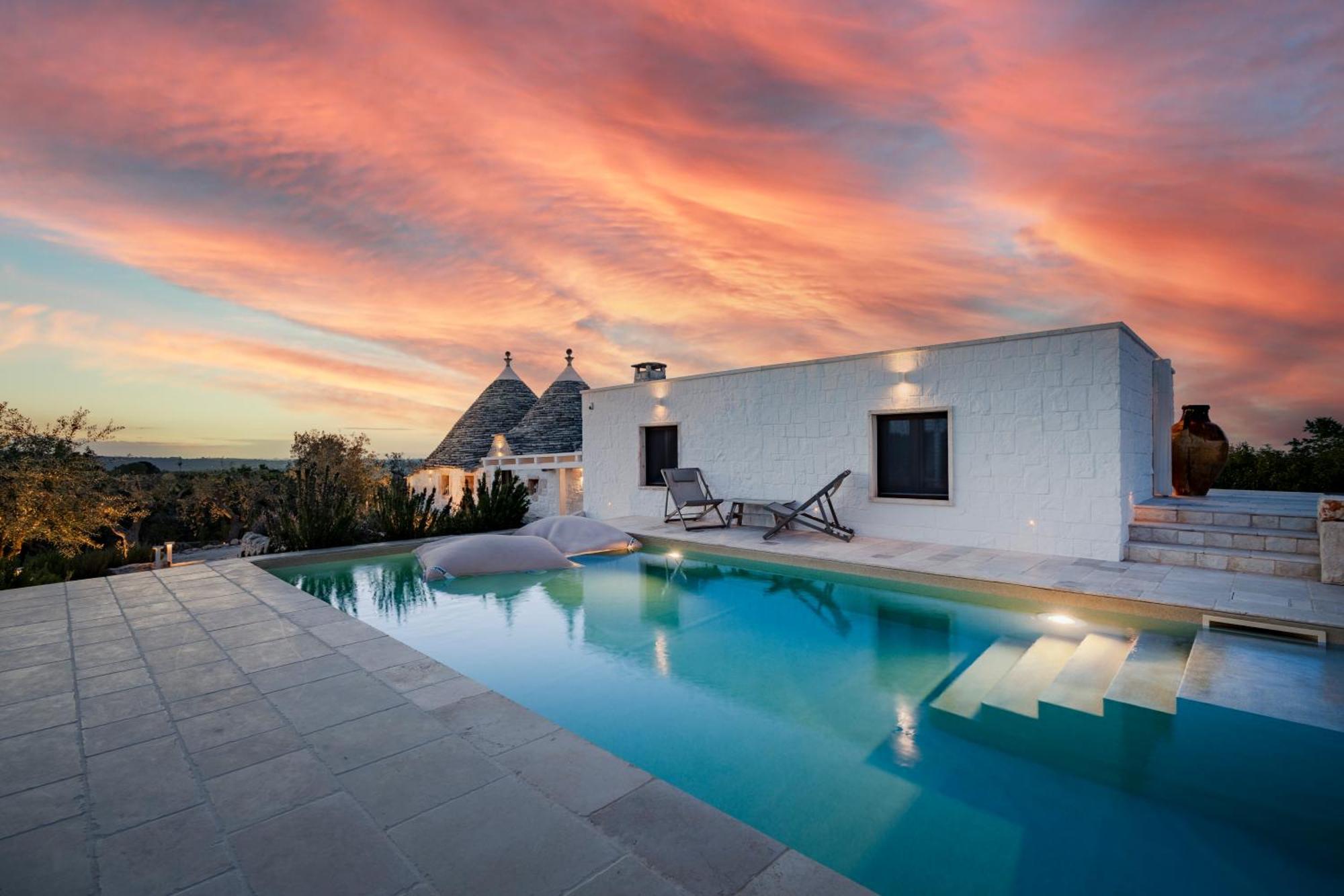Trullo Perla Greta - Luxury Country Villa & Private Heated Pool Alberobello Exterior foto