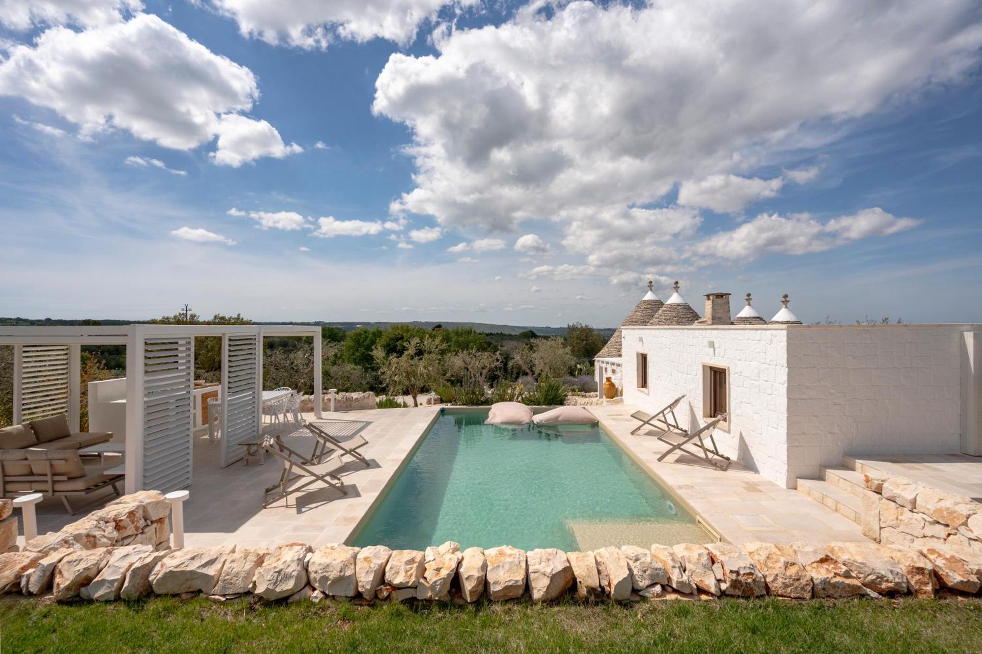 Trullo Perla Greta - Luxury Country Villa & Private Heated Pool Alberobello Exterior foto
